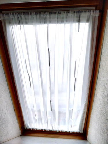 Scheibengardine 125cm - scheibengardine,