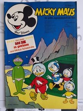 MICKY MAUS 1970 Heft 42  mit Klappseiten und WERBE-EINLAGE