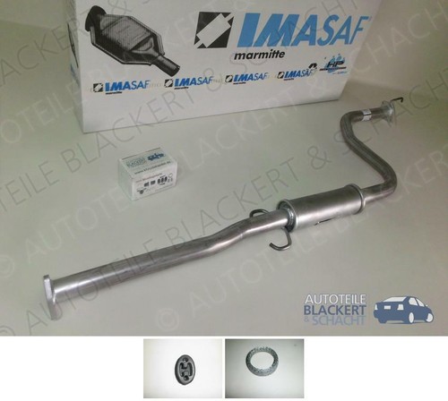 Imasaf auspuff mitteltopf - imasaf,
