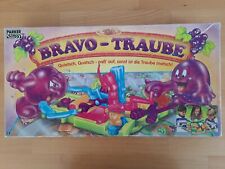 BRAVO-TRAUBE Brettspiel PARKER 1992 vollständig + neue verschweißte Knete