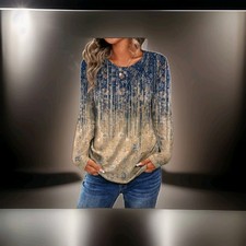 *Damen Langarmshirt Retro