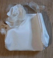 Brauttasche Ivory Satin
