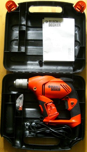 Black decker schlagbohrer kr - &,