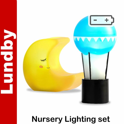 Lundby lampenset moon - lundby,