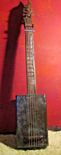 Gitarre Oil CAN GUITAR  Tin Box CIGAR Box ALTE afrikanische Öl-Kanne UNIKAT