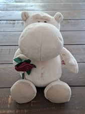 NICI Hippo Nilpferd mit Rose
