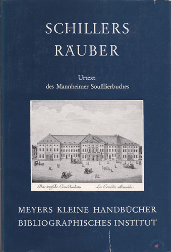 Schillers räuber urtext - –,