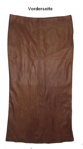 Langer tesatti lederrock - langer,