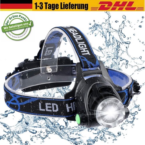 Led stirnlampe kopflampe usb - led,