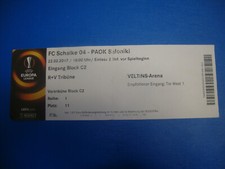 16/17 Ticket FC Schalke 04