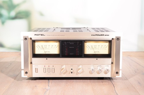 Rotel stereo power amplifier - rotel,