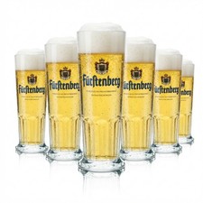 6x Fürstenberg Bier Glas 0,5l