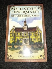 WAHRSAGEKARTEN LENORMAND OLD