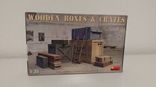Miniart wooden boxes crates - boxes, &