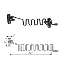 Fensterfeststeller ABUS EFS