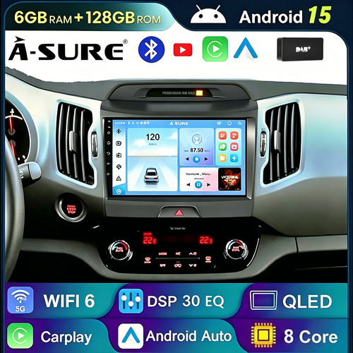 Dab für kia - dab+, sportage