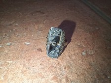 Wunderschöner Damen Ring Onyx