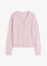 Neu Ajour-Strickjacke Gr