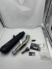 SHARK EXHAUST DSX-7 Endschalldämpfer Ø60 mm L360mm e3 1218 (9) + Dämpfer Und Kit