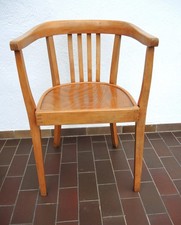 Art Deco Schreibtischstuhl Armlehnstuhl Stuhl Gropius Bauhaus Ära Buche vintage