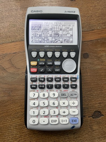 Casio 9860gii - casio, fx-9860gii