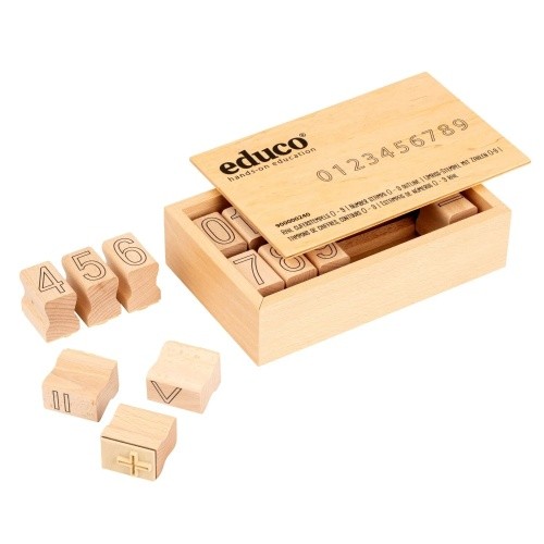 Zahlenstempel kontur 9 - -,