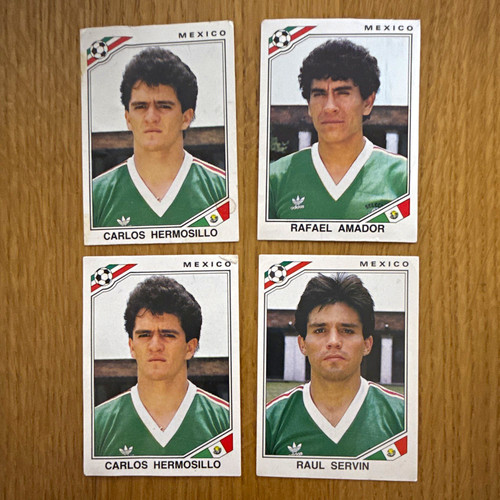 Panini mexico fifa - panini, 86