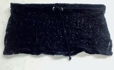 Sexy! Malibu Strings Open Weave Mini Skirt/Rock, handmade in the USA, RAR 2007!