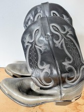 durango Cowboystiefel Grau Schwarz Uk 8,5