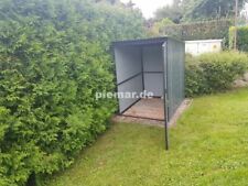 Blechgarage 1,5x3 m in RAL7016 Container Garage Lager Schuppe |mit Aufbau 2429*