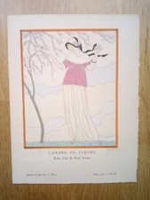 Georges Lepape - Original Pochoir - Gazette du bon Ton - Poiret - March 1913