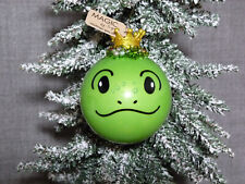 Weihnachtskugel Fensterkugel INGE GLAS Tiere Frosch Froschkönig NEU Figur 10cm