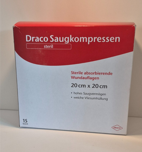 Draco saugkompressen steril - draco,