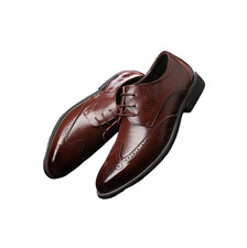 Herren Leder Oxford Schuhe - Smart Freizeit Schnürschuhe Für Büro & Arbeit