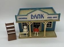 Playmobil 3422 Western Bank Rarität Haus 