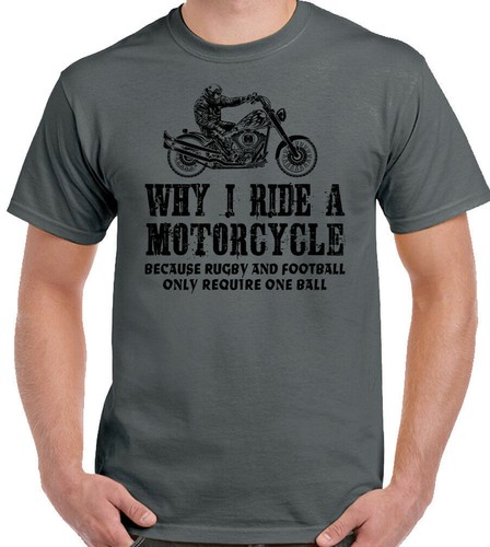 Motorrad shirt wieso - wieso, ride