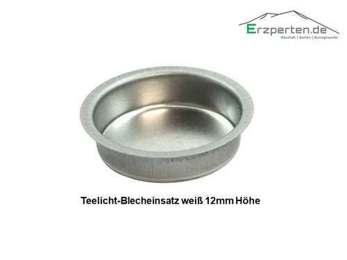 Teelicht blecheinsatz oder - teelicht, 12