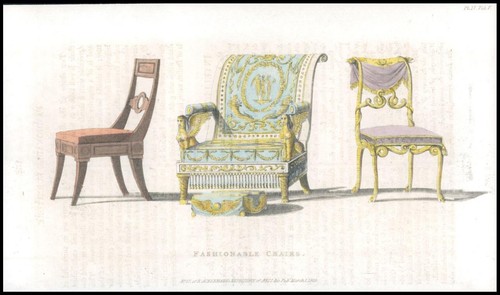 1820 antike aquatinta - um,