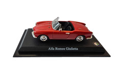 Del Prado Modell Alfa Romeo Giulietta Spider 1300, rot, Maßstab 1:43