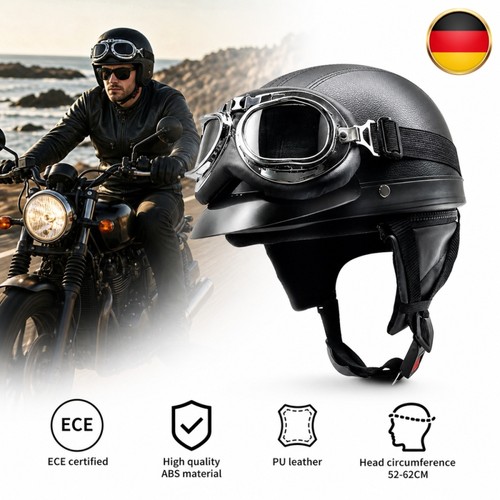 Jethelm halbschalenhelm mit - jethelm,