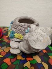 Deko Keramik Gartenfigur Garten Terrasse Figur Schnecke