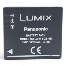 Panasonic Lumix DMW-BCE10E Li-Ionen Akku Battery Pack Batterie - Vorführware