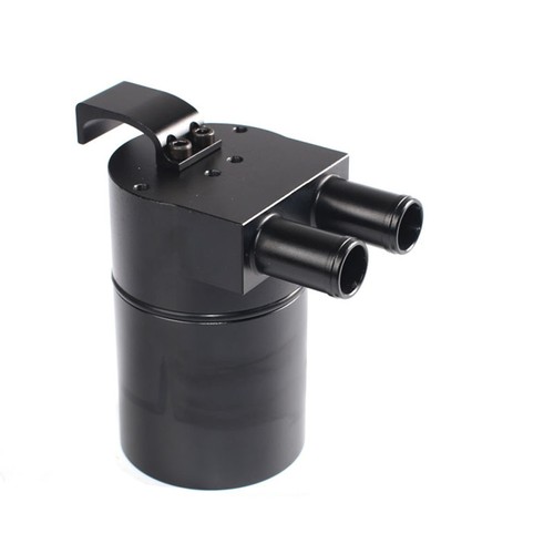 Racing aluminium oil catch - aluminium,