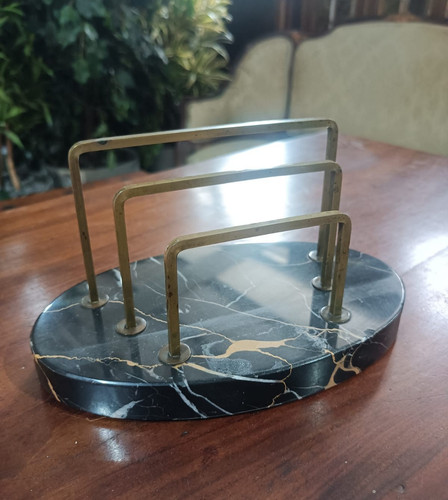 Art déco briefhalter marmor - art,