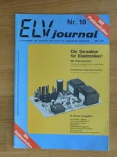 Elektronik-Zeitschrift – ELV journal Nr. 10, Juli/August 1980