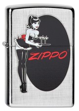 ZIPPO Feuerzeug PINUP MAID