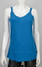 Träger-Top Gr. 40 Petrol Damentop Basic-Oberteil Shirt Bluse Tunika Neu