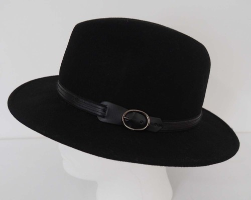 Herren hut schwarz - herren, l