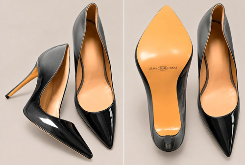 Damen pumps lackleder schwarz - damen,