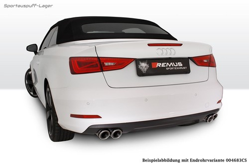 Remus duplex sportauspuff - remus, audi